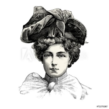 Picture of Femme Chapeau